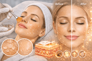 Химические пилинги для обновления кожи