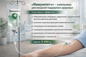 Капельница Иммунитет+