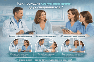 Совместный приём двух специалистов